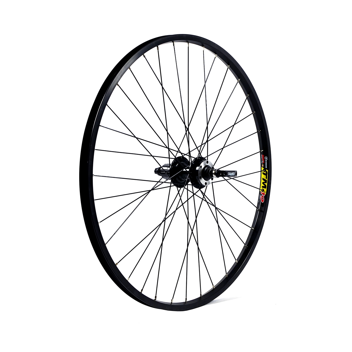 27 5 650B REAR WHEEL BLACK DOUBLE WALL MACH 1 DISC MTB RIM DISC V