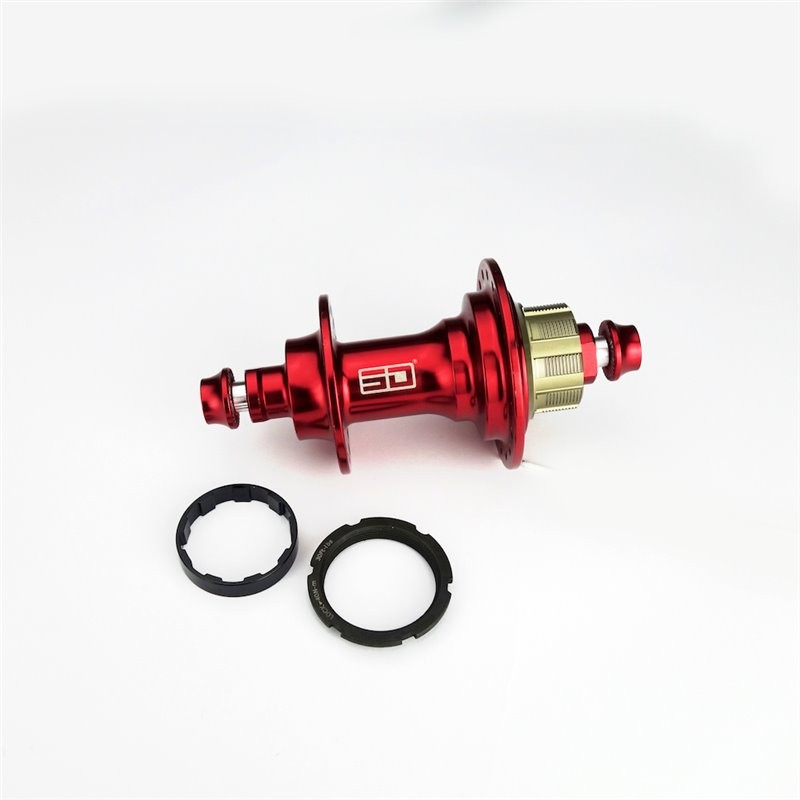 SD Ace Expert Hub 36h Rear Red