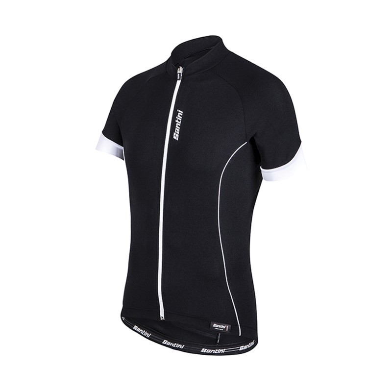 SANTINI ORA SHORT SLEEVE JERSEY: BLACK S