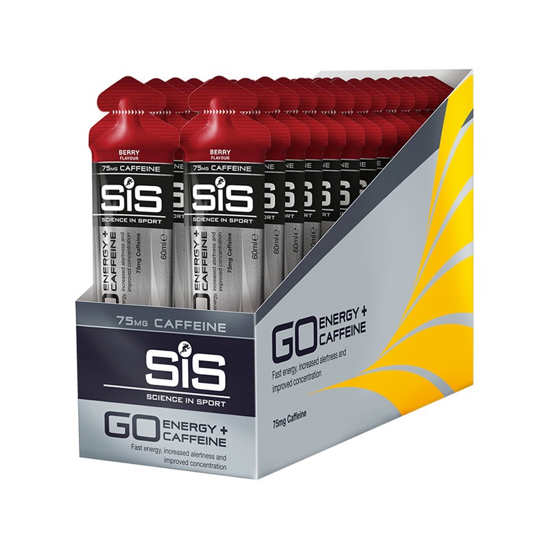 Go plus Caffeine gel - Berry