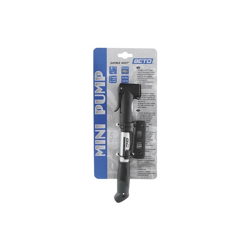 BETO Alloy Mini Pump With Twist Quick Lock