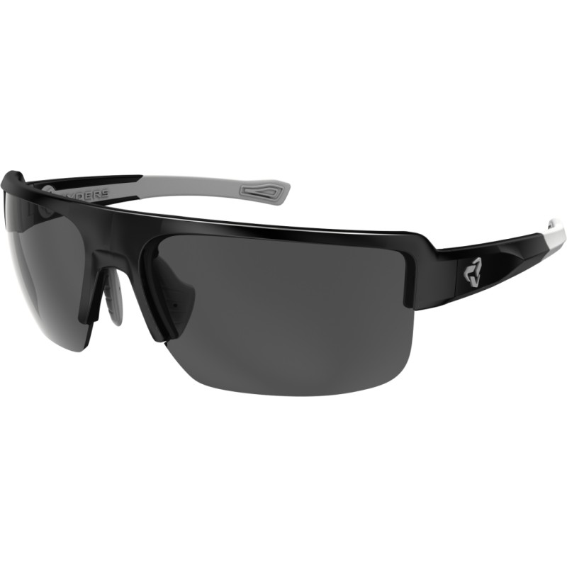 RYDERS EYEWEAR SEVENTH BLACK&GREY FRAME  GREY LENS antiFOG