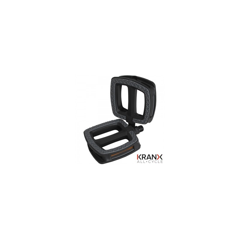 KranX UrbanGrip Polymer Bearing Plastic Pedals 9/16