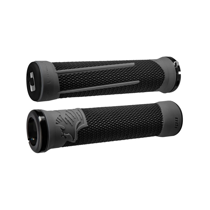 Odi AG2 v2.1 MTB Lock On Grips 135mm - Graphite / Grey 