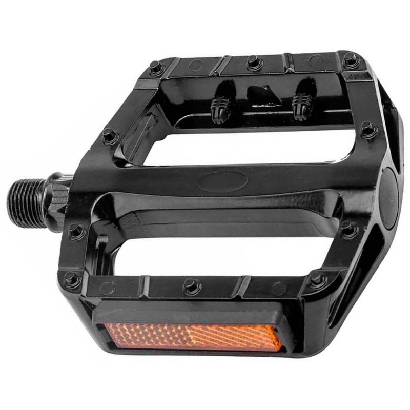 Aluminum flat pedal Black	