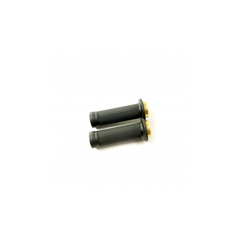 Sd Mini Black V2 Lock On Grip 115Mm With Flange, V2 Lockrings Gold	