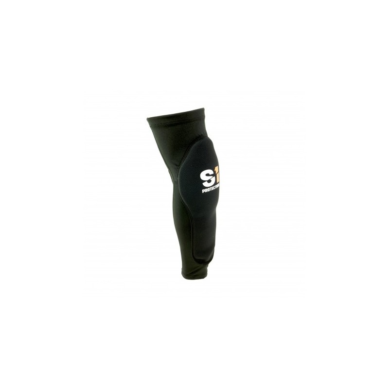 S1 Defense Pro 1.0 Knee/Shin Sleeve Black Youth XL