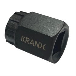 KranX 2-in-1 Cassette/Freewheel Tool in Black