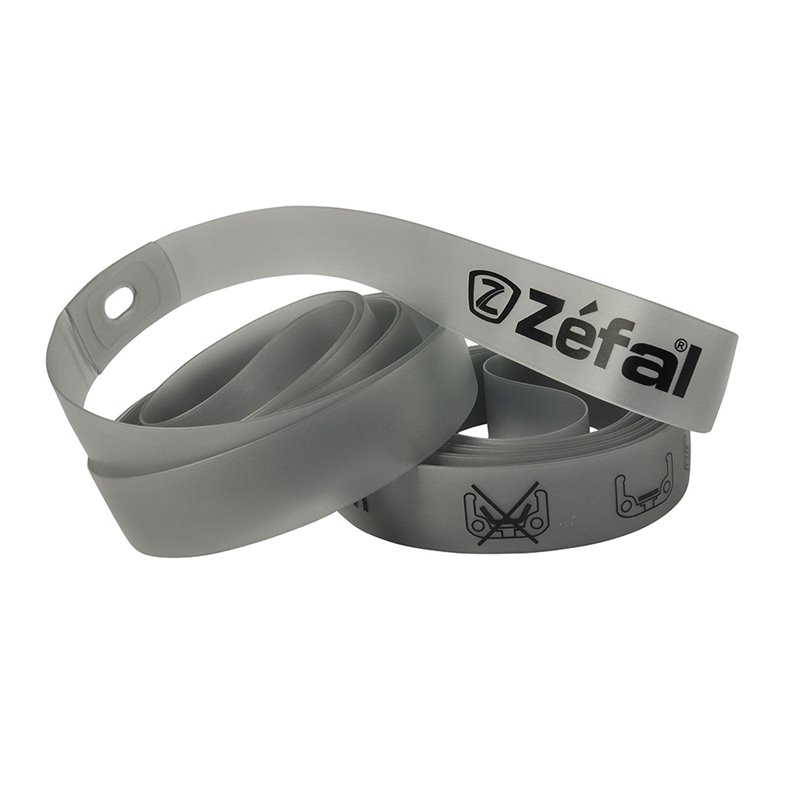 Zefal Soft Pvc 700c 18mm Rim Tape Grey (Pr)