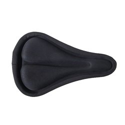 DDK Gel Saddle Cover in Black