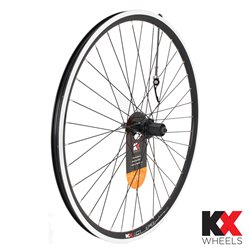 KX MTB 27.5" 650B Doublewall Q/R Cassette Wheel Rim Brake in Black (Rear)