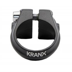 KranX 31.8mm Seat Clamp With Carrier Mount Eyelets in Black