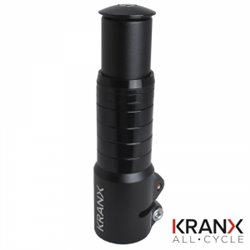 KranX Alloy A/Head Stem Riser black 