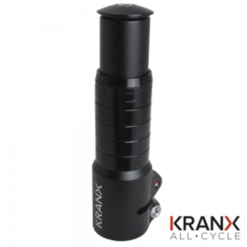 KranX Alloy A/Head Stem Riser black 