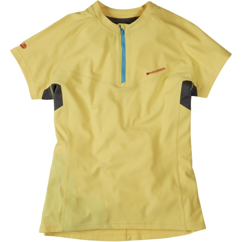 Madison Zena Women's Short Sleeved Jersey - Aspen Yellow