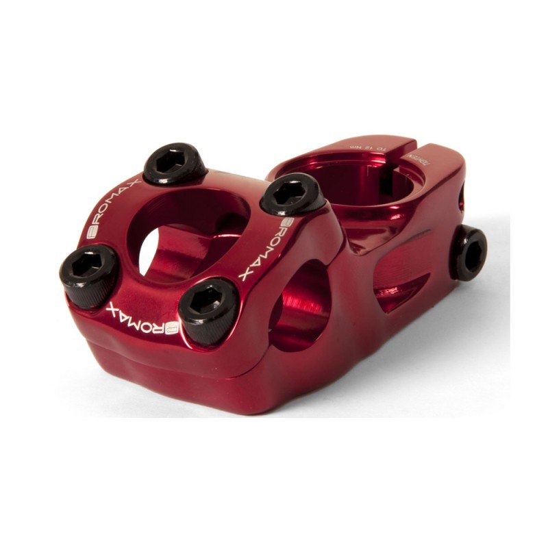 Promax Promax Impact BMX Stem 28.6 48mm Red - Bunneys Bikes