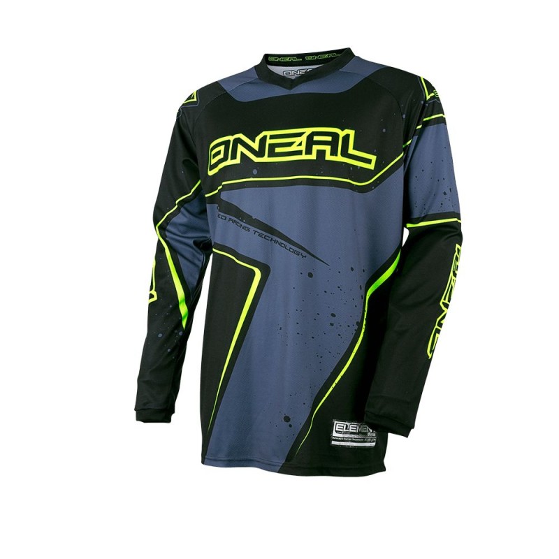 O'Neal Element Racewear Black/Grey Jersey