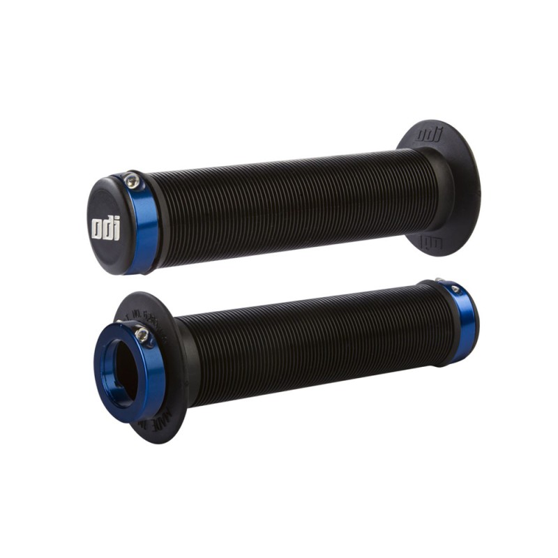 ODI LOCK-ON LONGNECK Black/Blue 130mm